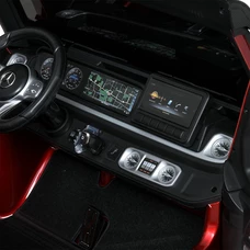 Двухместный детский электромобиль джип M 5880EBLRS-3(24V) красный Mercedes в автопокраске фото 92