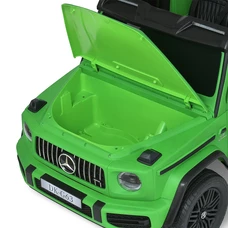 Двухместный детский электромобиль джип M 5880EBLRS-5(24V) зеленый Mercedes в автопокраске фото 11