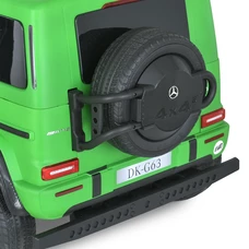 Двухместный детский электромобиль джип M 5880EBLRS-5(24V) зеленый Mercedes в автопокраске фото 31