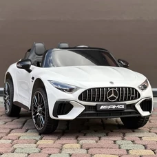 Детский электромобиль M 5098EBLR-1 белый Mercedes с 4 моторами