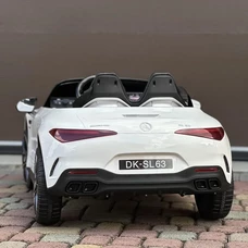 Детский электромобиль M 5098EBLR-1 белый Mercedes с 4 моторами фото 14