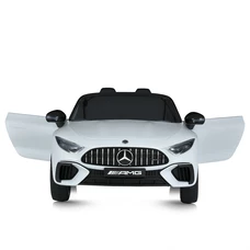 Детский электромобиль M 5098EBLR-1 белый Mercedes с 4 моторами фото 16