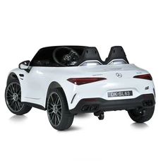 Детский электромобиль M 5098EBLR-1 белый Mercedes с 4 моторами фото 11