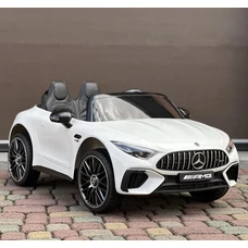 Детский электромобиль M 5098EBLR-1 белый Mercedes с 4 моторами фото 21
