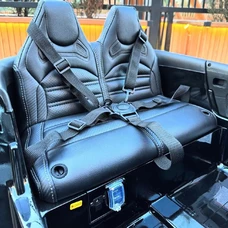 Детский электромобиль M 5098EBLR-2 черный Mercedes с 4 моторами фото 71