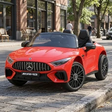 Детский электромобиль M 5098EBLR-3 красный Mercedes с 4 моторами