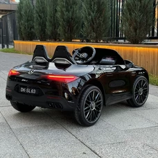 Детский электромобиль M 5098EBLRS-2 черный Mercedes в автопокраске фото 37