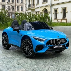 Детский электромобиль M 5098EBLRS-4 синий Mercedes в автопокраске