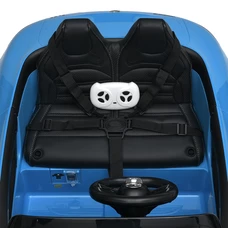 Детский электромобиль M 5098EBLRS-4 синий Mercedes в автопокраске фото 16