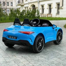 Детский электромобиль M 5098EBLRS-4 синий Mercedes в автопокраске фото 37