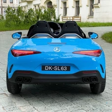 Детский электромобиль M 5098EBLRS-4 синий Mercedes в автопокраске фото 41
