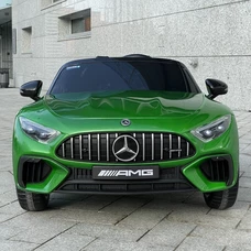 Детский электромобиль M 5098EBLRS-5 зеленый Mercedes в автопокраске фото 14