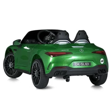 Детский электромобиль M 5098EBLRS-5 зеленый Mercedes в автопокраске фото 18