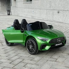 Детский электромобиль M 5098EBLRS-5 зеленый Mercedes в автопокраске фото 21