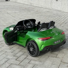 Детский электромобиль M 5098EBLRS-5 зеленый Mercedes в автопокраске фото 37