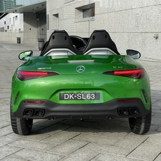 Детский электромобиль M 5098EBLRS-5 зеленый Mercedes в автопокраске фото 41