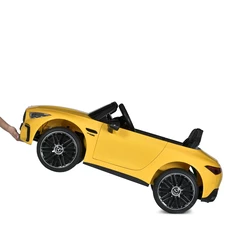 Детский электромобиль M 5098EBLRS-6 желтый Mercedes в автопокраске фото 15