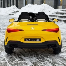 Детский электромобиль M 5098EBLRS-6 желтый Mercedes в автопокраске фото 54