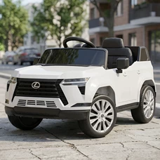 Детский электромобиль M 6301EBLR-1 белый Lexus с пультом управления