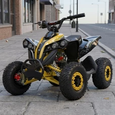 Квадроцикл на аккумуляторе Prof1 HB-EATV1200Q-6ST желтый мотор 1200W