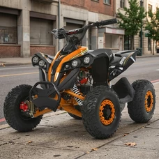 Квадроцикл на аккумуляторе Prof1 HB-EATV1200Q-7ST оранжевый мотор 1200W