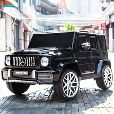 Детский электромобиль джип M 4214EBLRS-2 черный Mercedes в автопокраске фото 37
