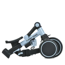 Трехколесный велосипед Turbo Trike MT 1036 blue голубой трансформер с ручкой фото 32