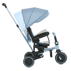 Трехколесный велосипед Turbo Trike MT 1036 blue голубой трансформер с ручкой фото 71