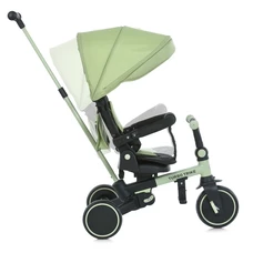 Трехколесный велосипед Turbo Trike MT 1036 green зеленый трансформер с ручкой фото 31