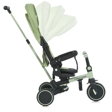 Трехколесный велосипед Turbo Trike MT 1036 green зеленый трансформер с ручкой фото 53