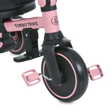 Трехколесный велосипед Turbo Trike MT 1036 pink розовый трансформер с ручкой фото 16