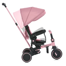 Трехколесный велосипед Turbo Trike MT 1036 pink розовый трансформер с ручкой фото 11