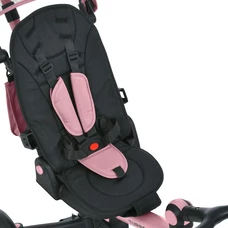 Трехколесный велосипед Turbo Trike MT 1036 pink розовый трансформер с ручкой фото 15