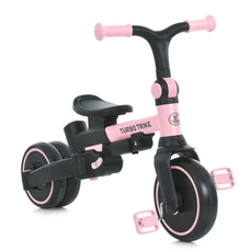 Трехколесный велосипед Turbo Trike MT 1036 pink розовый трансформер с ручкой фото 21