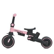 Трехколесный велосипед Turbo Trike MT 1036 pink розовый трансформер с ручкой фото 41