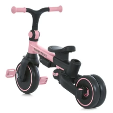 Трехколесный велосипед Turbo Trike MT 1036 pink розовый трансформер с ручкой фото 54