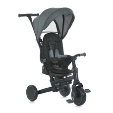 Трехколесный велосипед Turbo Trike MT 1036 grey серый трансформер с ручкой