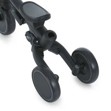 Трехколесный велосипед Turbo Trike MT 1036 grey серый трансформер с ручкой фото 63