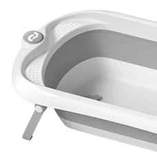 Ванночка для купания Carrello Mira CRL-17103 Blush Pink розовая с подушкой фото 14