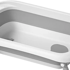 Ванночка для купания Carrello Mira CRL-17103 Blush Pink розовая с подушкой фото 37