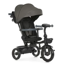 Трехколесный велосипед MT 1038-1 Owl Gray серый с ручкой