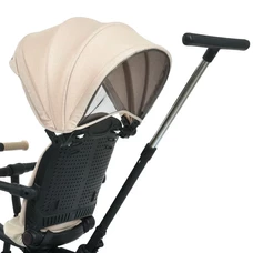 Трехколесный велосипед MT 1038-1 Nougat Beige бежевый с ручкой фото 92