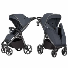 Прогулочная коляска Carrello Bravo SL Deluxe CRL-5520 Thunder Grey серая фото 37