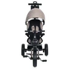 Трехколесный велосипед Turbo Trike MT 1001-1 Almond Beige бежевый с ручкой фото 14