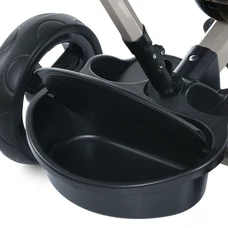 Трехколесный велосипед Turbo Trike MT 1001-1 Almond Beige бежевый с ручкой фото 16