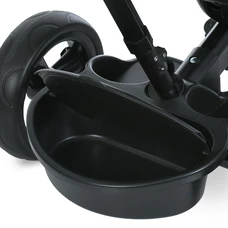 Трехколесный велосипед Turbo Trike MT 1001-1 Elegant Black черный с ручкой фото 28