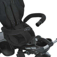 Трехколесный велосипед Turbo Trike MT 1001-1 Elegant Black черный с ручкой фото 71