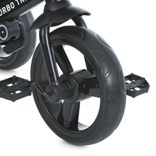 Трехколесный велосипед Turbo Trike MT 1001-1 Elegant Black черный с ручкой фото 86