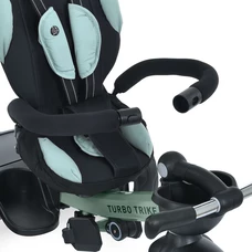 Трехколесный велосипед Turbo Trike MT 1001-1 Frost Green зеленый с ручкой фото 15