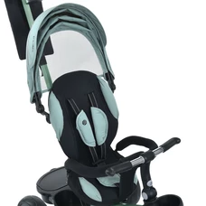 Трехколесный велосипед Turbo Trike MT 1001-1 Frost Green зеленый с ручкой фото 22